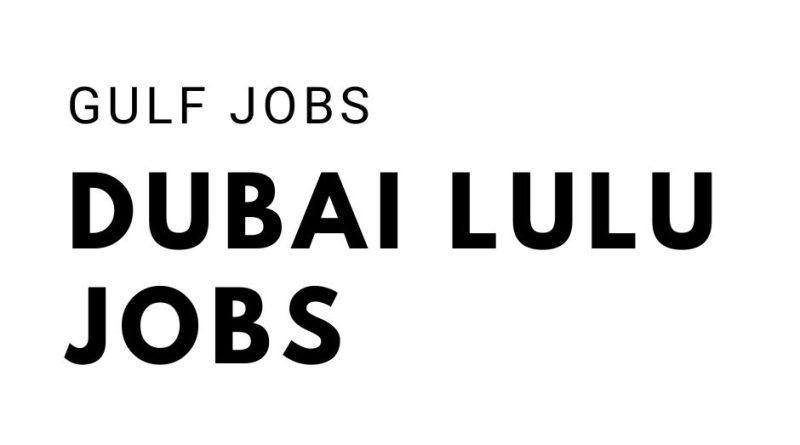 dubai lulu jobs