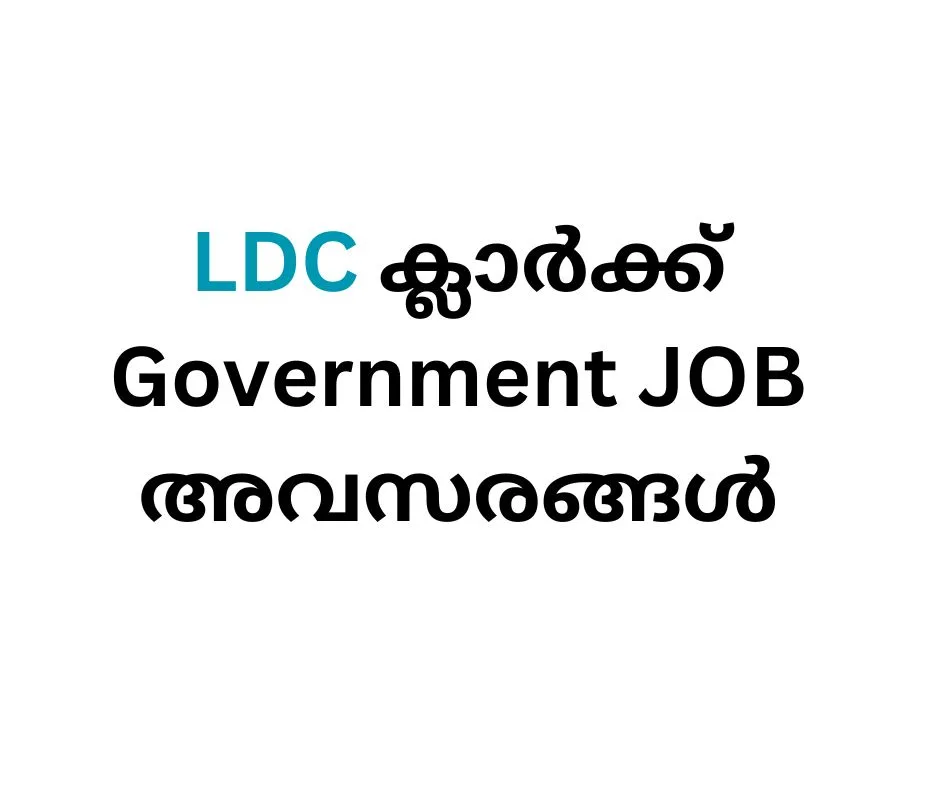 LDC Clerk Job Vacancy