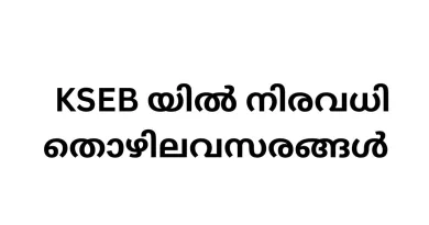 Job Vacancies in KSEB under Kerala Government