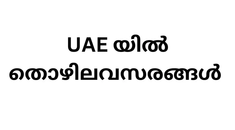 Job Vacancy in UAE