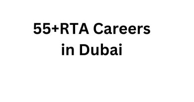 RTA Careers in Dubai