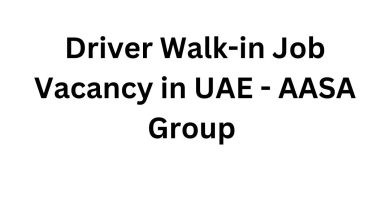 Driver Walk-in Job Vacancy in UAE - AASA Group