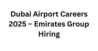 Dubai Airport Careers 2025 – Emirates Group Hiring
