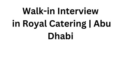 Walk-in Interview in Royal Catering | Abu Dhabi – Latest Job Openings