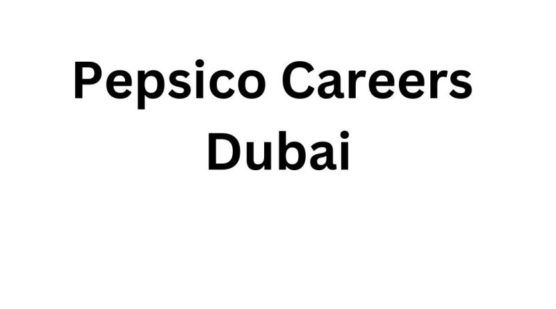Pepsico Careers Dubai