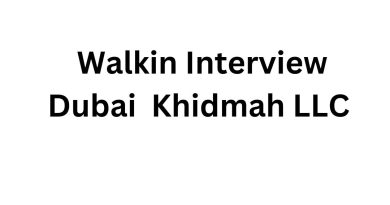 Job Opportunities at Khidmah LLC - Multiple Vacancies in Dubai