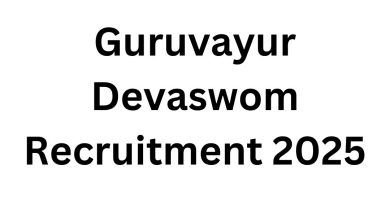 Guruvayur Devaswom Recruitment 2025: Golden Opportunity Under Kerala Sarkar Jobs