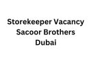 Storekeeper Vacancy at Sacoor Brothers Dubai – Apply Now to Join a Premium Fashion Brand