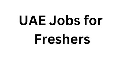 UAE Jobs for Freshers