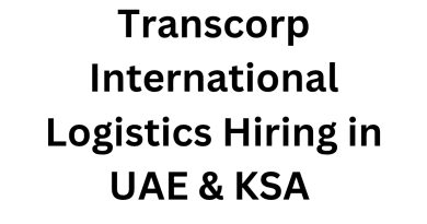 Transcorp International Logistics Hiring in UAE & KSA