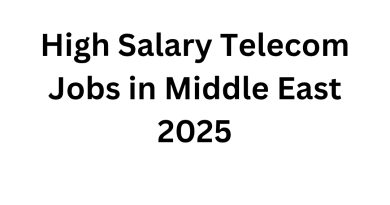 High Salary Telecom Jobs in Middle East 2025