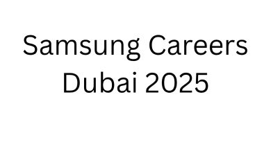 Samsung Careers Dubai 2025