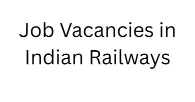 Job Vacancies in Indian Railways