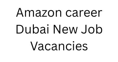 Amazon career Dubai New Job Vacancies