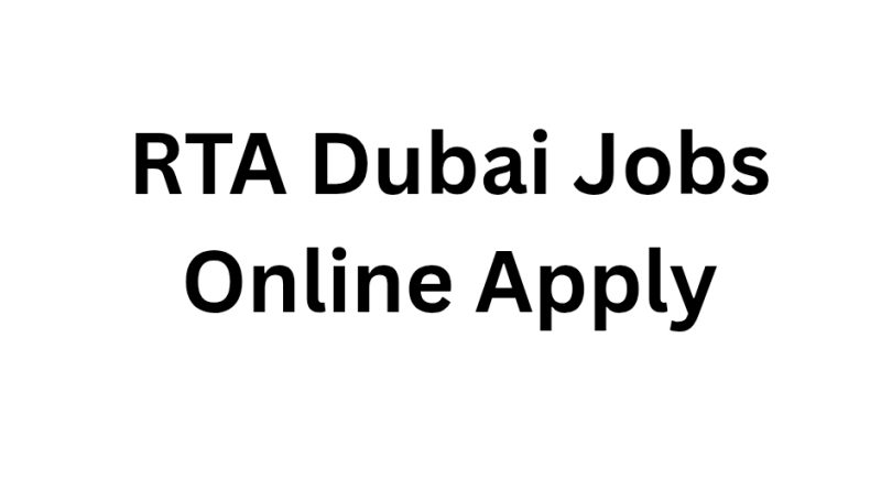 RTA Dubai Jobs Online Apply