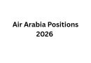 Air Arabia Positions 2026