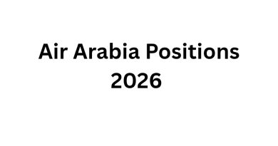 Air Arabia Positions 2026