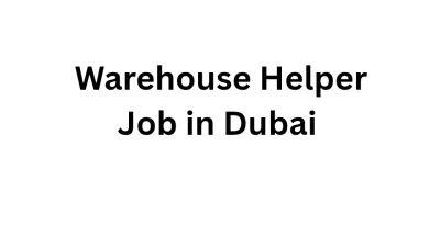 Warehouse Helper Job in Dubai