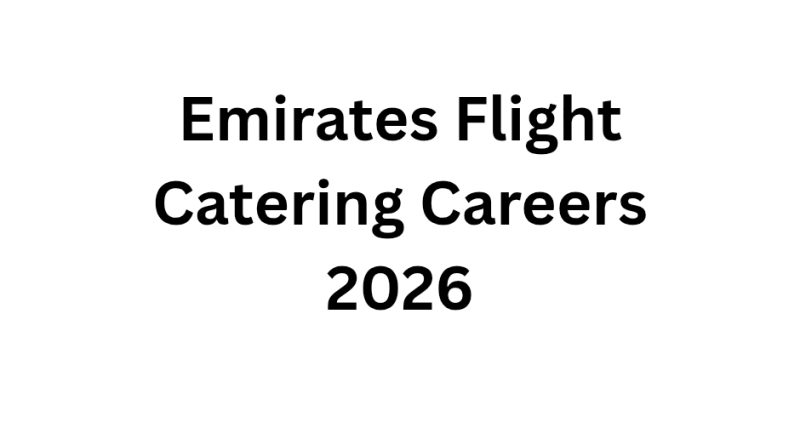 Emirates Flight Catering Careers 2026