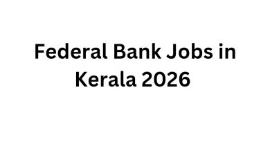 Federal Bank Jobs in Kerala 2026