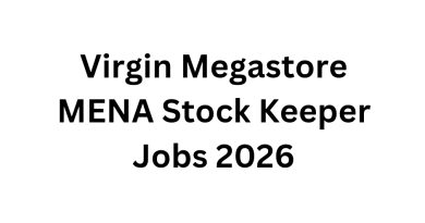 Virgin Megastore MENA Stock Keeper Jobs 2026