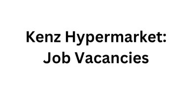 Kenz Hypermarket: Job Vacancies