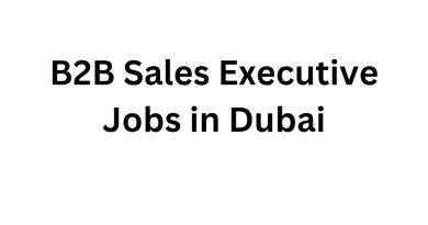 B2B Sales Executive Jobs in Dubai