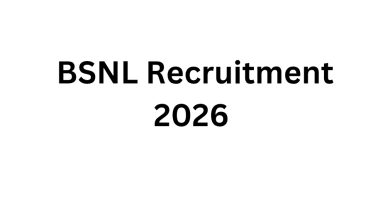 BSNL Recruitment 2026