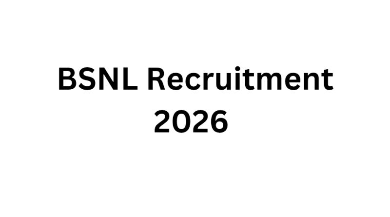 BSNL Recruitment 2026