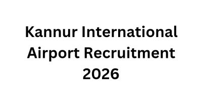 Kannur International Airport Recruitment 2026