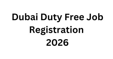 Dubai Duty Free Job Registration 2026 – Airport Retail Careers in UAE