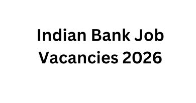 Indian Bank Job Vacancies 2026