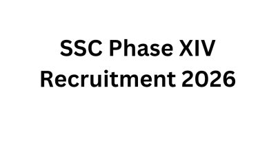 SSC Phase XIV Recruitment 2026