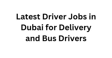 Latest Driver Jobs in Dubai for Delivery and Bus Drivers