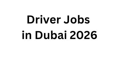 Driver Jobs in Dubai 2026