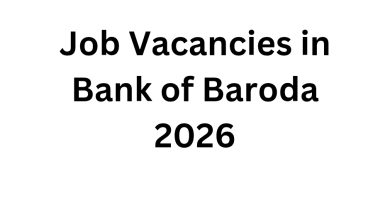 Job Vacancies in Bank of Baroda 2026