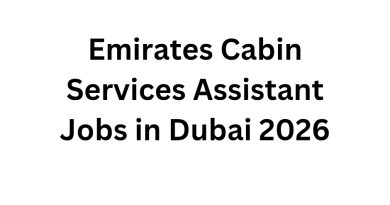 Emirates Cabin Services Assistant Jobs in Dubai 2026