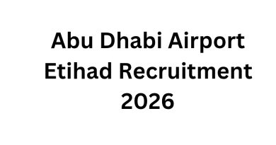 Abu Dhabi Airport Etihad Recruitment 2026