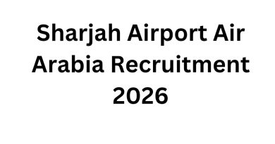 Sharjah Airport Air Arabia Recruitment 2026