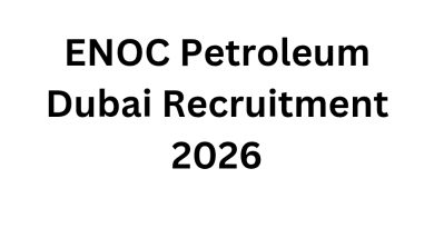 ENOC Petroleum Dubai Recruitment 2026