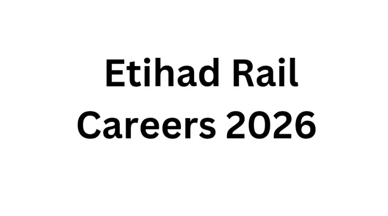 Etihad Rail Careers 2026
