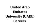 United Arab Emirates University (UAEU) Careers