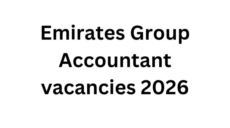 Emirates Group Accountant vacancies 2026