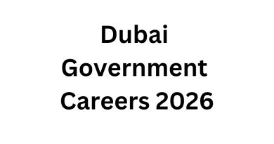 Dubai Government Careers 2026