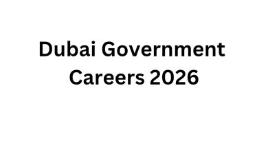 Dubai Government Careers 2026