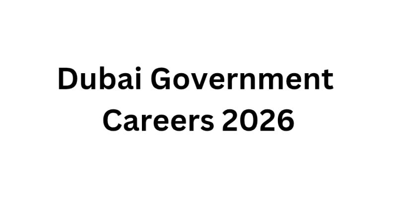 Dubai Government Careers 2026