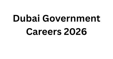 Dubai Government Careers 2026
