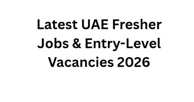 Latest UAE Fresher Jobs & Entry-Level Vacancies 2026