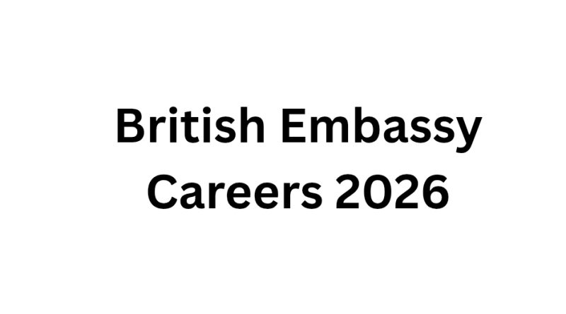 British Embassy Careers 2026