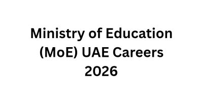 Ministry of Education (MoE) UAE Careers 2026